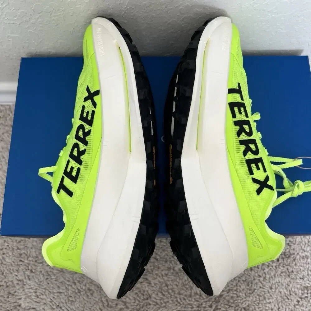 Adidas Terrex Agravic Speed Ultra Trail Running Shoes Volt JR5217 Men Size 7 NWT